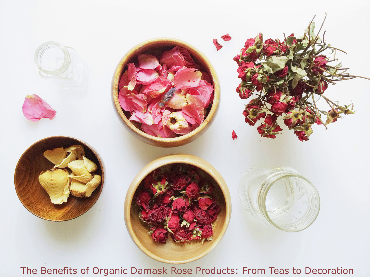 The Benefits of Organic Damask Rose Products: From Teas to Decoration