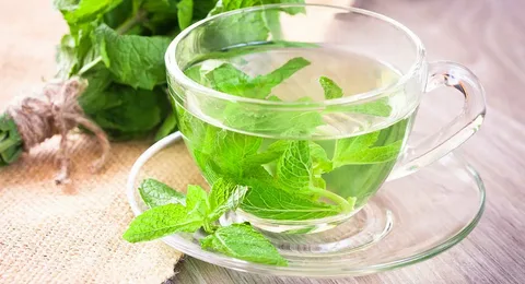 peppermint water