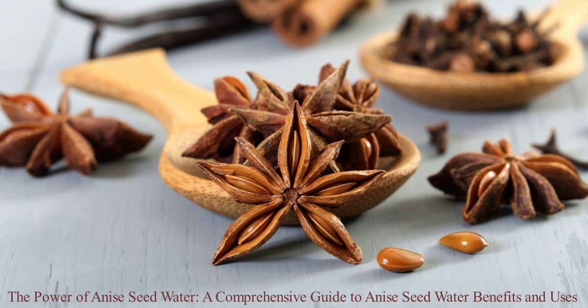 Anise Seed Water